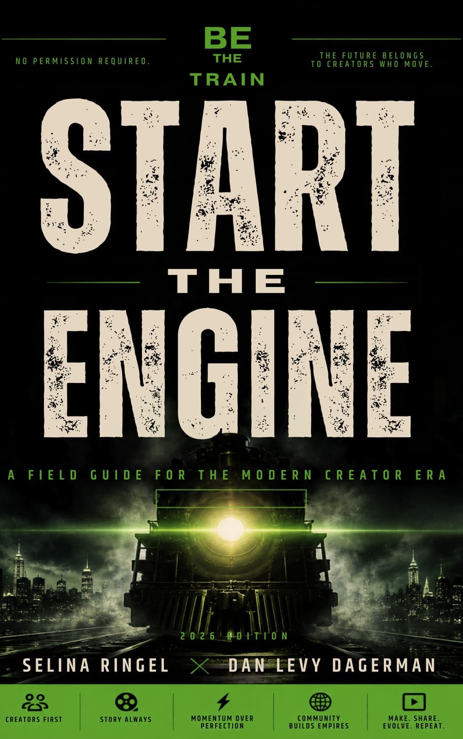 The cover of Start The Engine by Selina Ringel and Dan Levy Dagerman