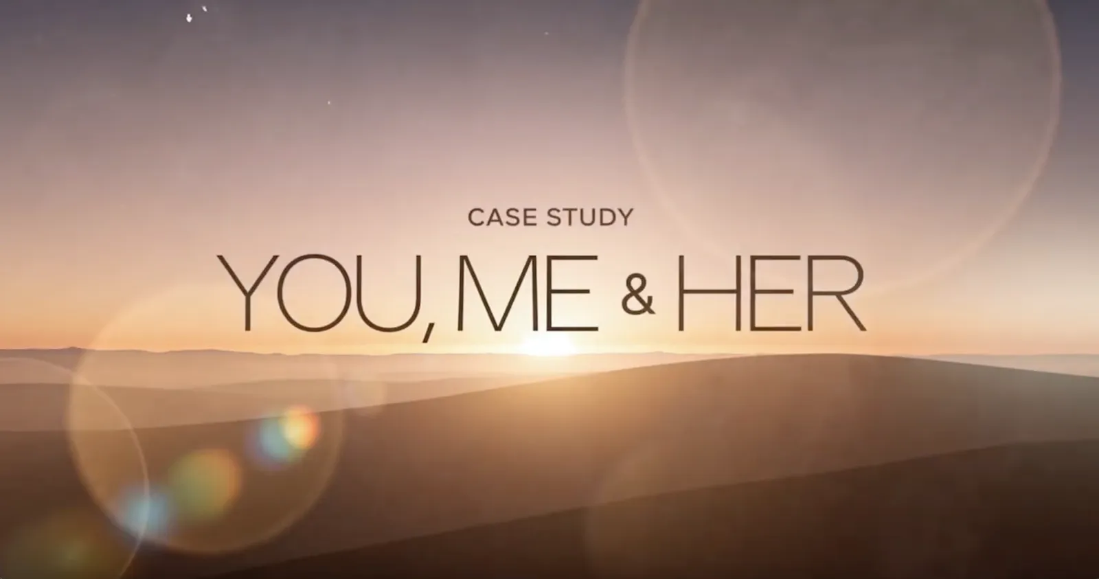 You, Me & Her key art