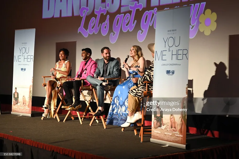 You, Me & Her premiere panel